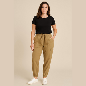 Cloth & Stone Anthropologie Tan Ankle Pants Medium